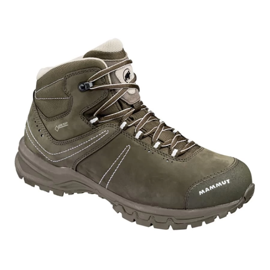 Mammut Nova III Mid GORE-TEX Damen Wanderschuhe Dunkelbraun/beige 1 Mammut Nova III Mid GORE-TEX Damen Wanderschuhe Dunkelbraun/beige
