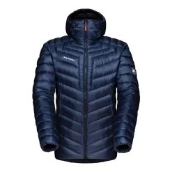 Mammut Broad Peak IN Kapuzenjacke Dunkelblau/orange