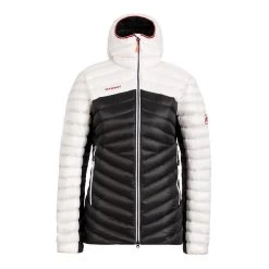 Mammut Broad Peak Pro IN Hooded Damen Kapuzenjacke Schwarz/rot