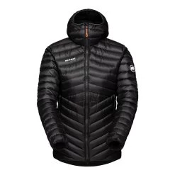Mammut Broad Peak Pro IN Hooded Damen Kapuzenjacke Schwarz/weiß