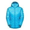 Mammut Broad Peak Pro IN Hooded Damen Kapuzenjacke Blau
