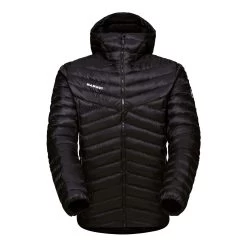 Kapuzenjacke Mammut Albula Hybrid Schwarz
