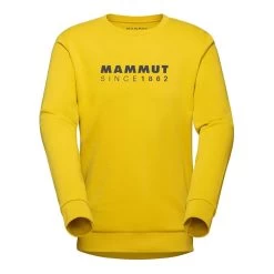 Mammut Miseta Core ML Crew Neck Logo Sweatshirt Gelb