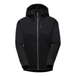 Mammut ML Full Zip Damen Kapuzenjacke Schwarz