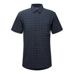 Mammut Trovat Trail Kurzarmhemd Marineblau