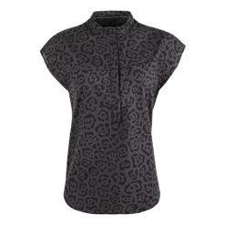 Mammut Calanca Damen Kurzarmhemd Schwarz/grau