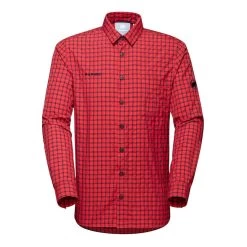 Mammut Lenni Langarmhemd Rot