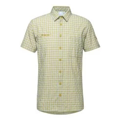 Mammut Lenni Kurzarmhemd Gelb/weiß