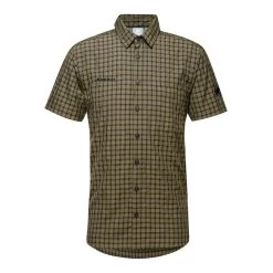 Mammut Lenni Kurzarmhemd Braun/blau