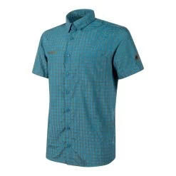 Mammut Lenni Hemd Kurzarm Blau/braun