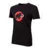 Mammut Classic T-Shirt Schwarz/Logo/rot/weiß