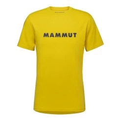 Mammut Core Logo T-Shirt Gelb