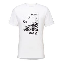 Mammut Core Tiles T-Shirt Weiß