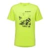 Mammut Core Tiles T-Shirt Limettengrün