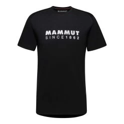 Mammut Trovat Logo T-Shirt Schwarz