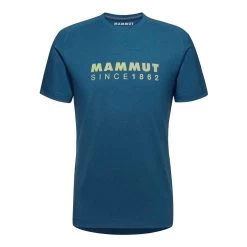 Mammut Trovat Logo T-Shirt Blau