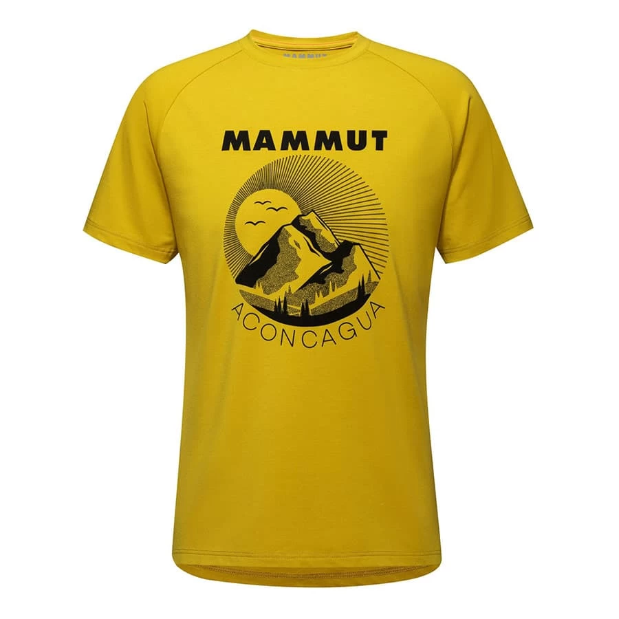 Mammut Mountain T-Shirt Gelb 1 Mammut Mountain T-Shirt Gelb