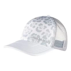 Mammut Crag Kappe Weiß/grau/bedruckt