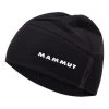 Mammut Aenergy Mütze Schwarz/Logo Weiß