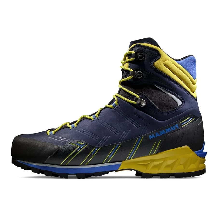 Mammut Kento Advanced High GORE-TEX Wanderschuhe Blau/gelb 1 Mammut Kento Advanced High GORE-TEX Wanderschuhe Blau/gelb