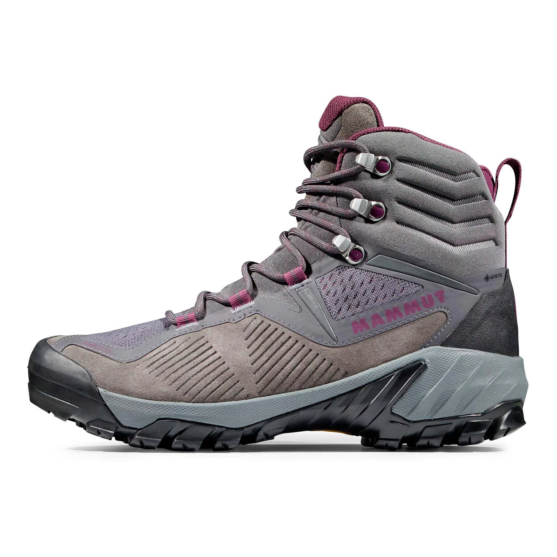 Mammut Sapuen High GORE-TEX Damenstiefel Braun Lila 1 Mammut Sapuen High GORE-TEX Damenstiefel Braun Lila